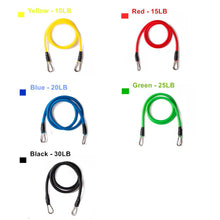 Load image into Gallery viewer, HomeFit™ Resistance Band 11pcs/Set - Latex Resistance Bands Gym Door Anchor Ankle Straps With Bag Kit Set Yoga Exercise Fitness Band Rubber Loop Tube Bands