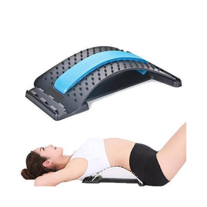 BACKRIGHT® LUMBAR RELIEF BACK STRETCHER - Back Stretch Equipment Massager Magic Stretcher Fitness Lumbar Support Relaxation Spine Pain Relief Corrector Health Care