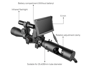 Clear Vision Scope™ - 850nm Infrared LED IR Night Vision Riflescope Hunting Scopes Optics Sight Waterproof Hunting Camera Hunting Wildlife Night Vision